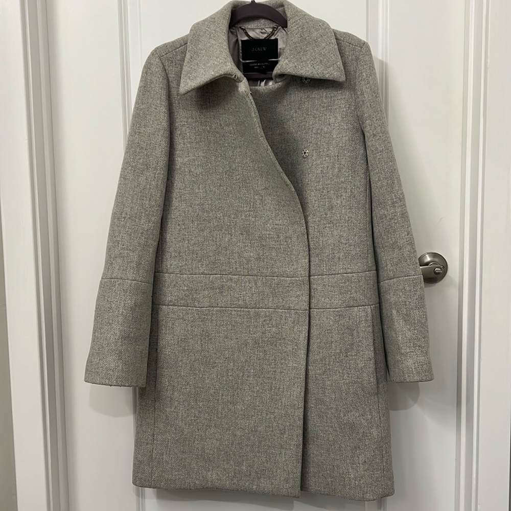J.Crew Stadium Cloth by Nello Gori Wool Coat - 8